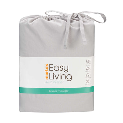 Martex Easy Living Solid and Printed Super Soft Sheet Set