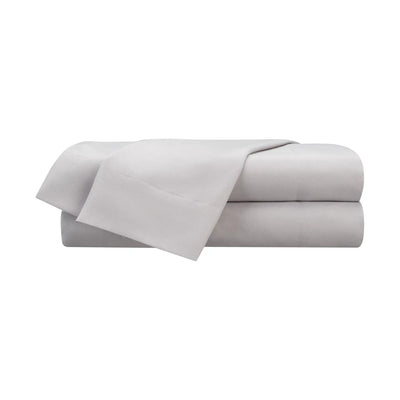Light grey sheets on a white background