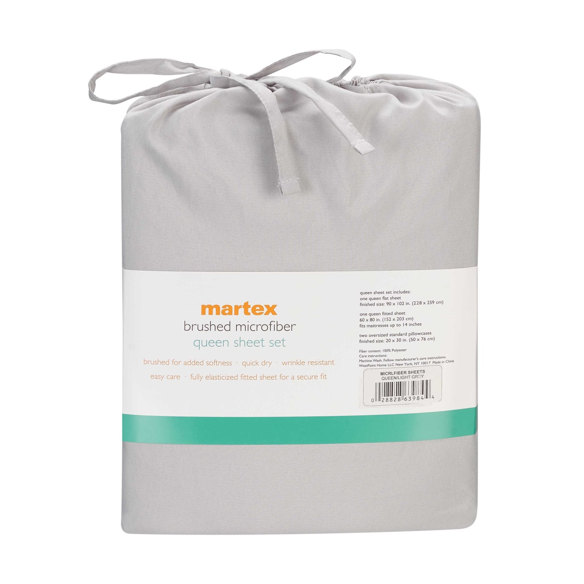 Martex Easy Living Solid and Printed Super Soft Sheet Set