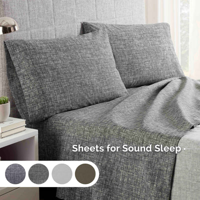 Martex Easy Living Solid and Printed Super Soft Sheet Set