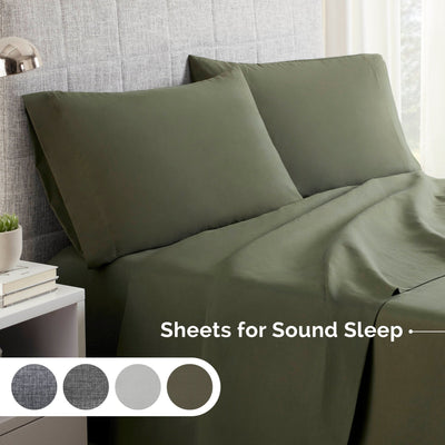 Martex Easy Living Solid and Printed Super Soft Sheet Set