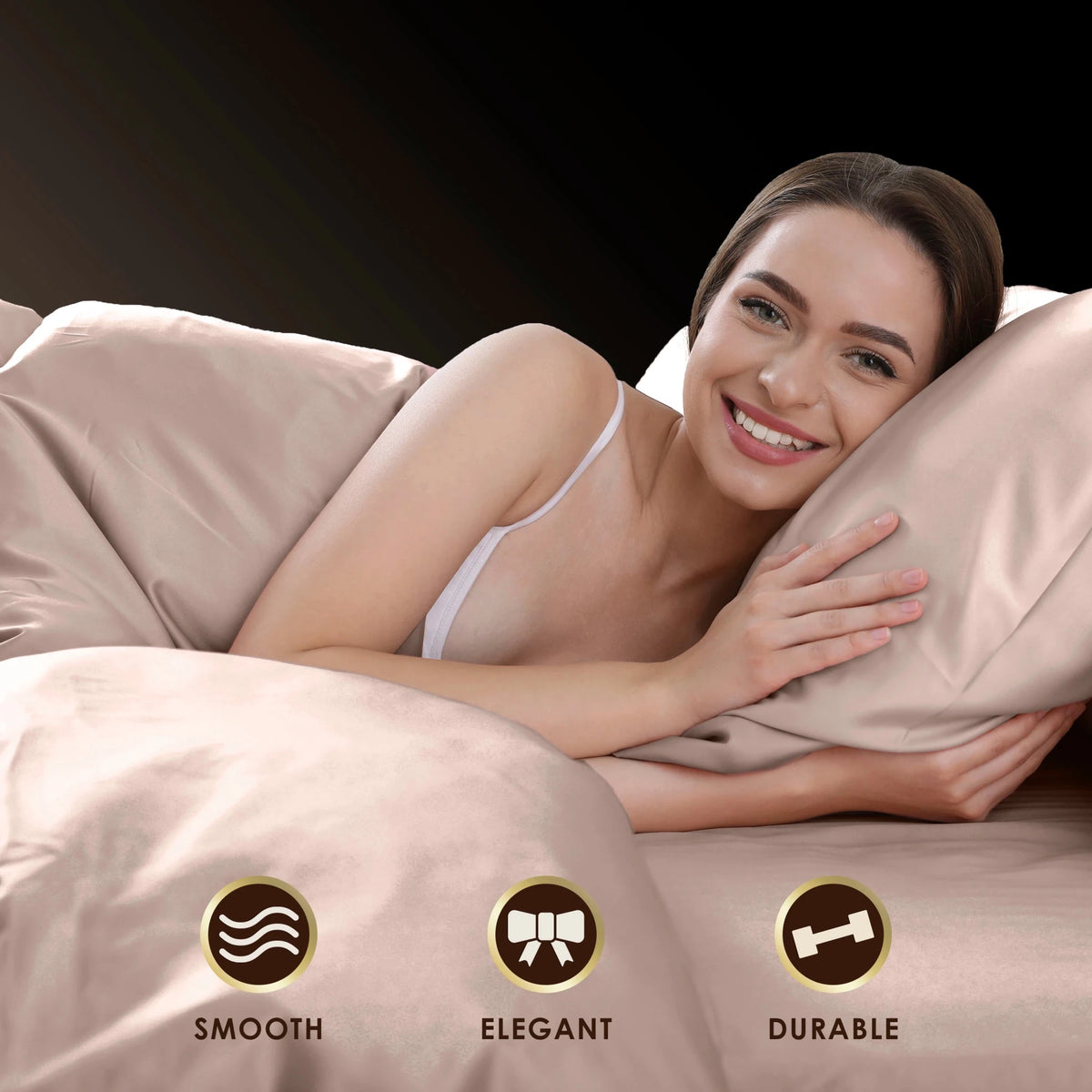 Martex Elegance Silky Satin Pillowcases