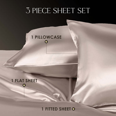 Martex Elegance Silky Satin Sheet Set
