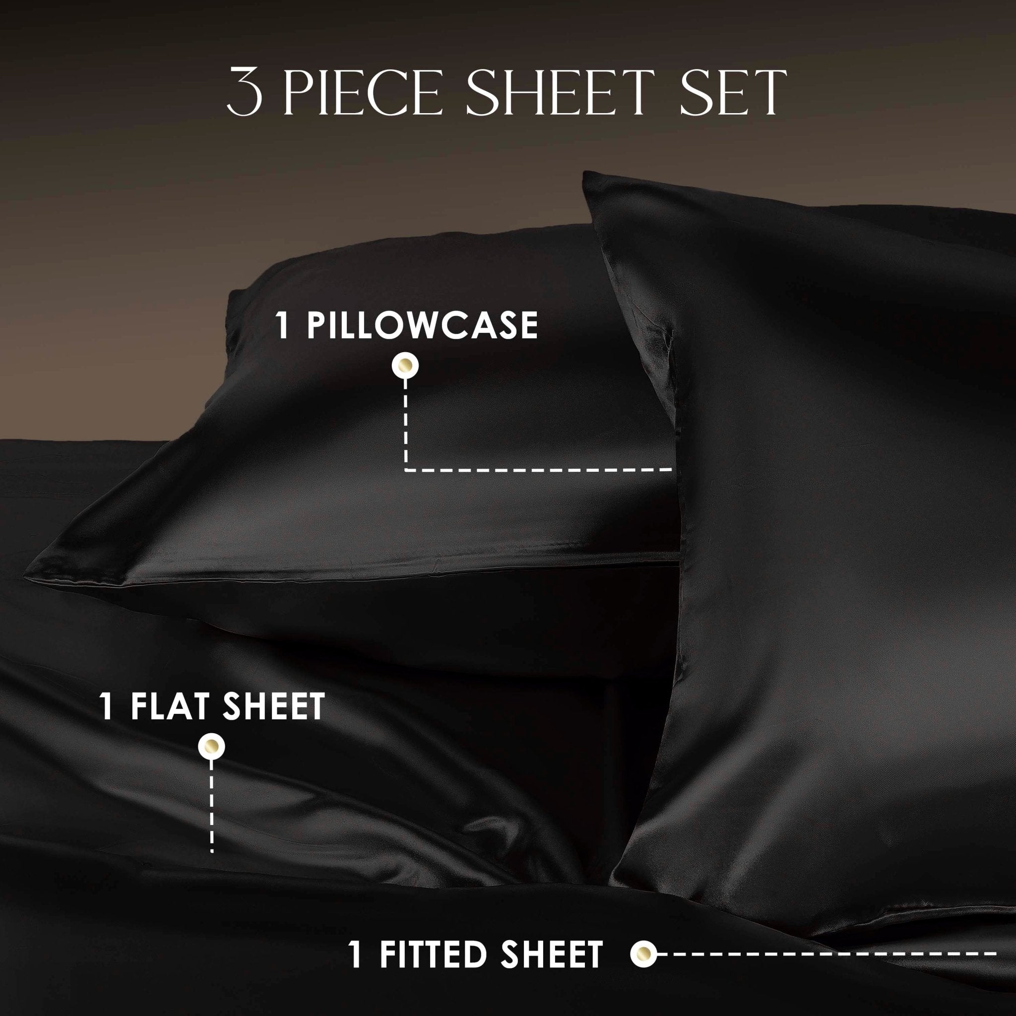 Martex Elegance Silky Satin Sheet Set