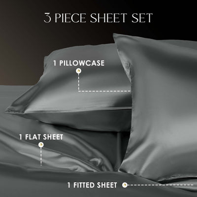 Martex Elegance Silky Satin Sheet Set