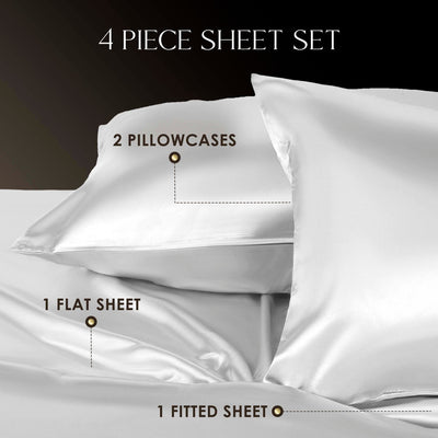 Martex Elegance Silky Satin Sheet Set