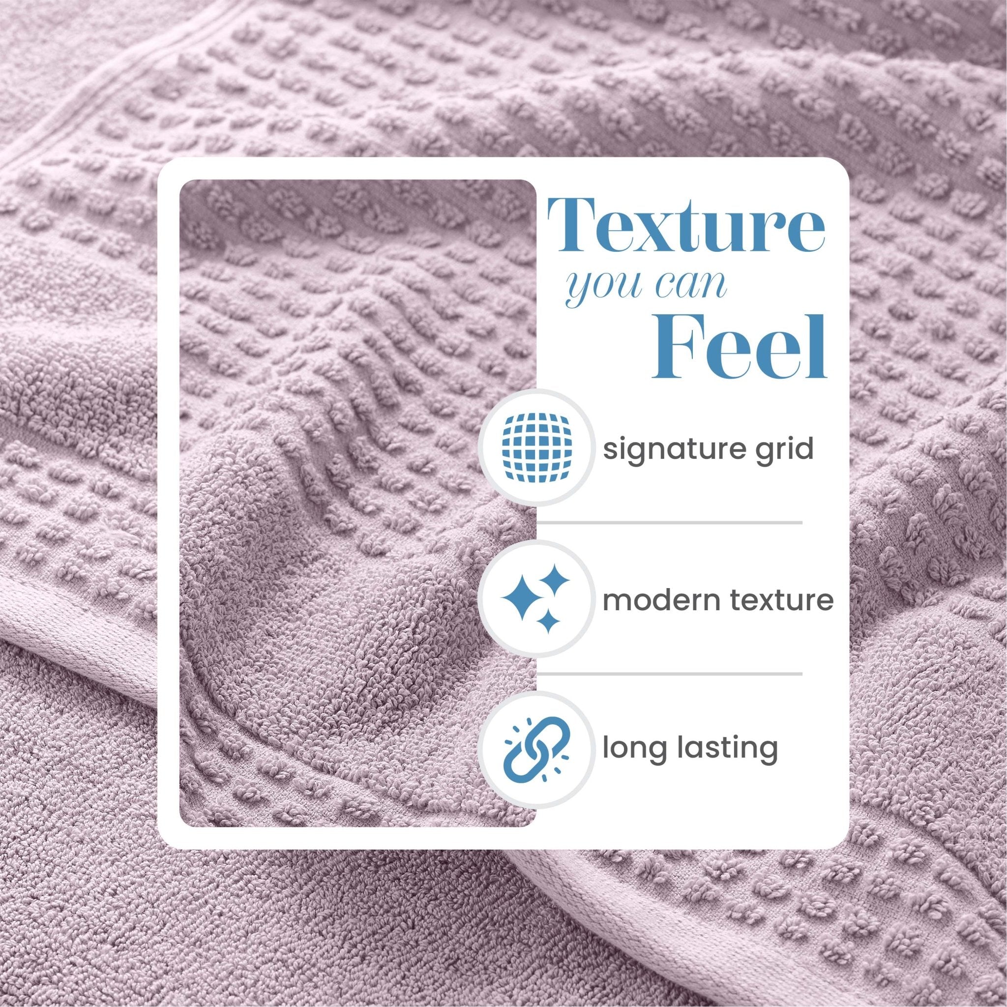 Martex Expression Air Sculpted 100% Cotton 6-Piece Towel Set