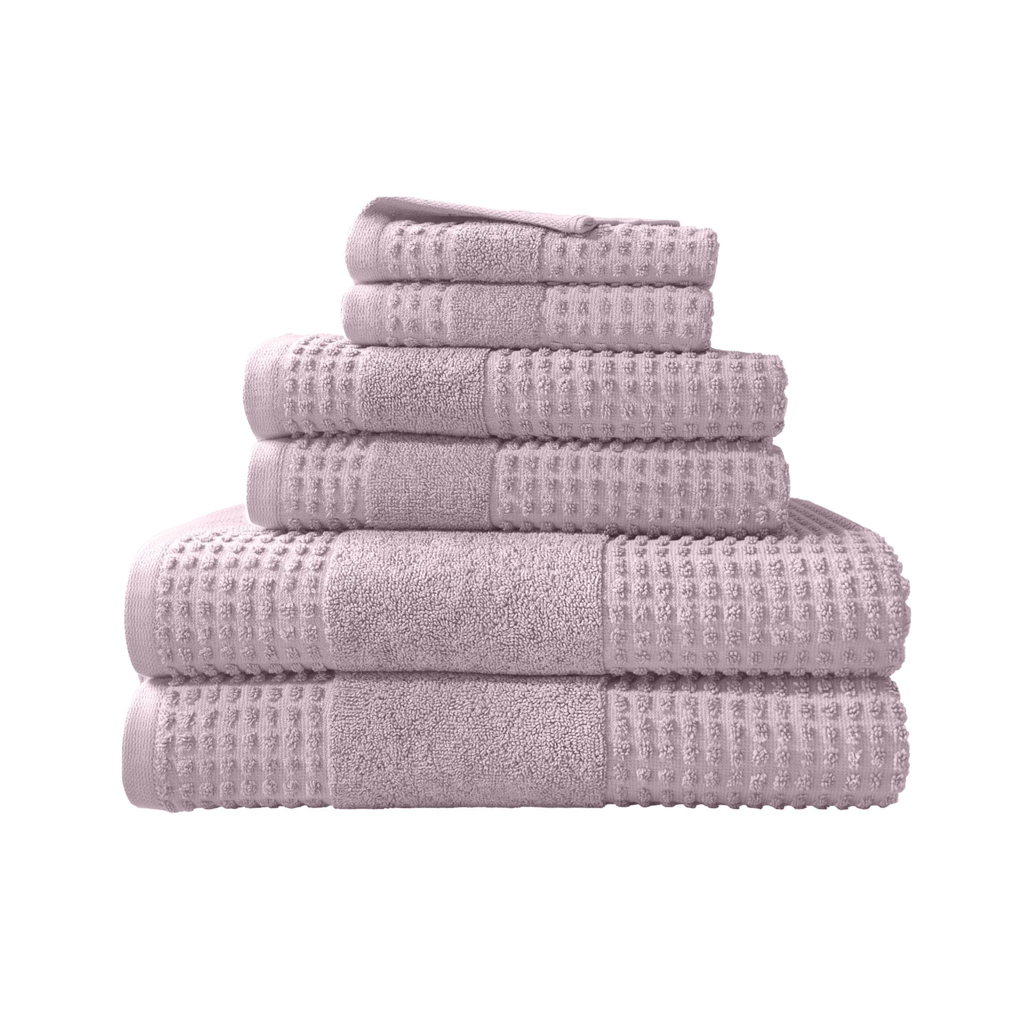 Martex Expression Air Sculpted 100% Cotton 6-Piece Towel Set