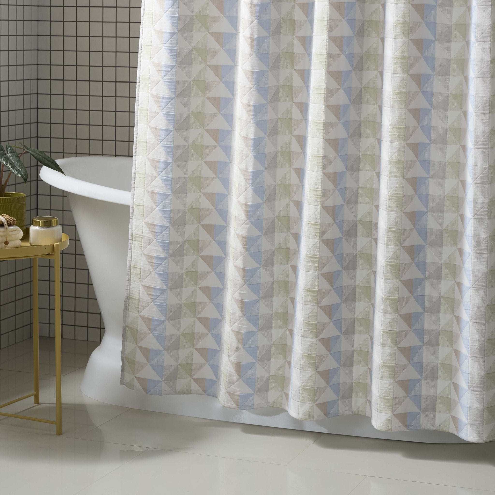 Martex Expression Yuma 72x72 Jacquard Weave Shower Curtain