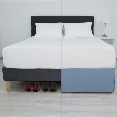 Martex Inverted Pleat Solid Bed Skirt