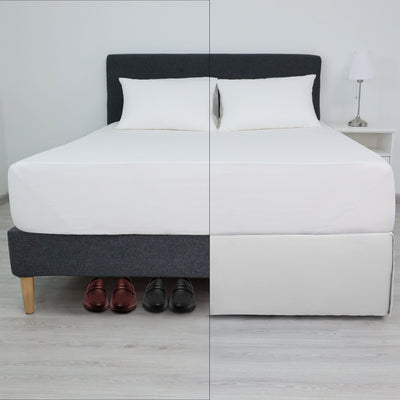 Martex Inverted Pleat Solid Bed Skirt