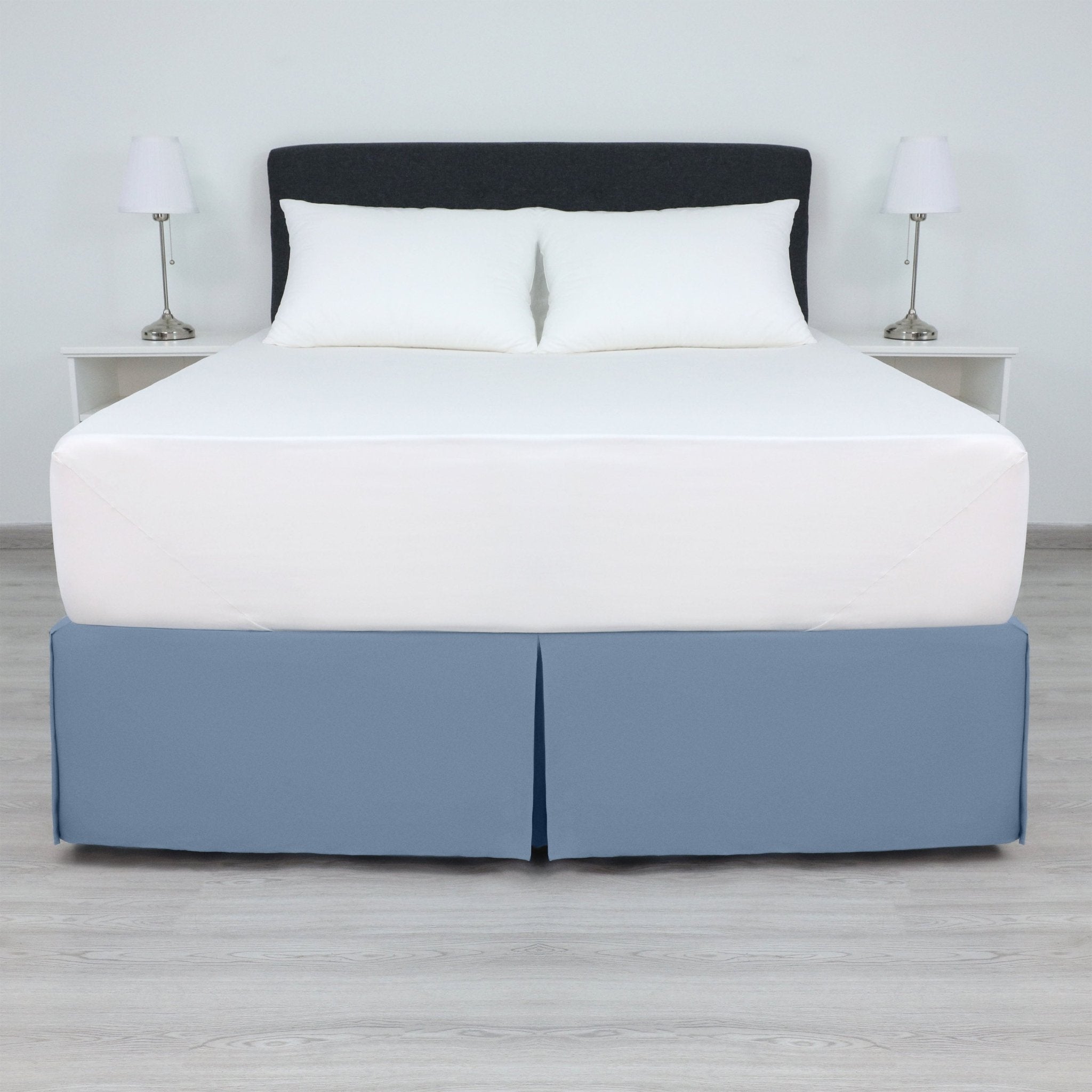 Martex Inverted Pleat Solid Bed Skirt