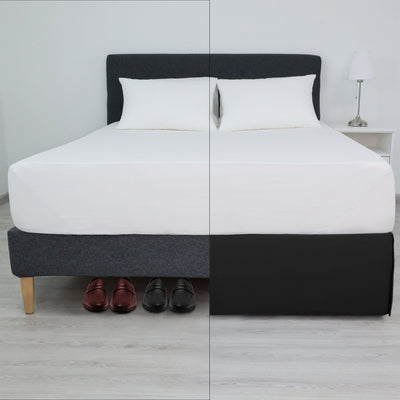 Martex Inverted Pleat Solid Bed Skirt