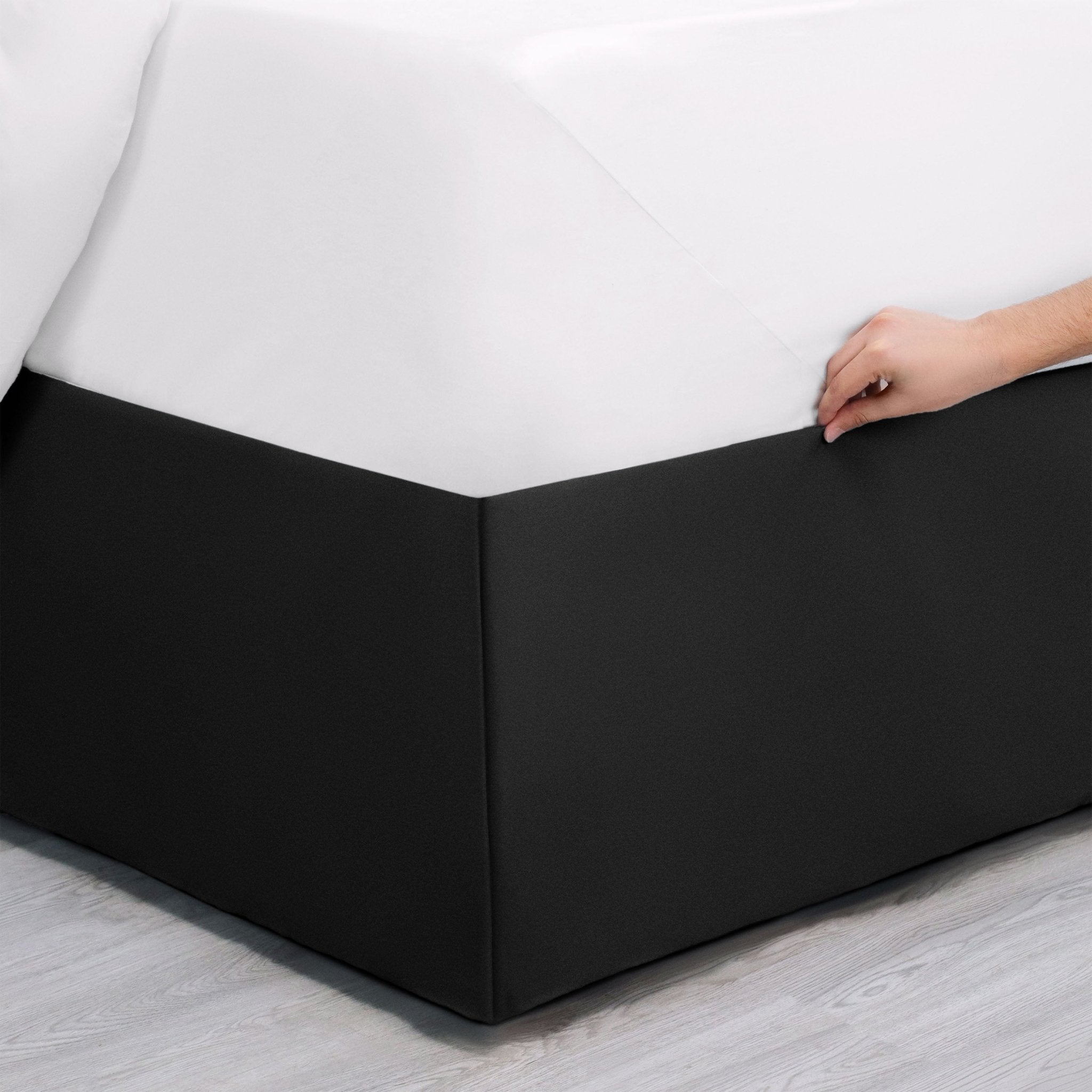 Martex Inverted Pleat Solid Bed Skirt