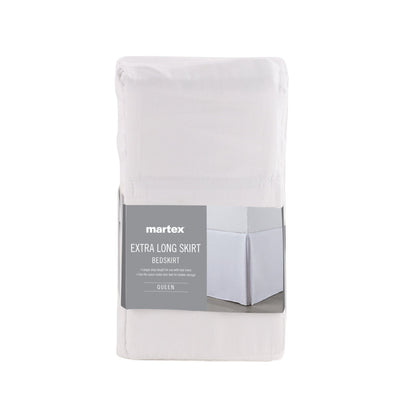 Martex Inverted Pleat Solid Bed Skirt