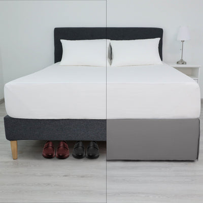 Martex Inverted Pleat Solid Bed Skirt