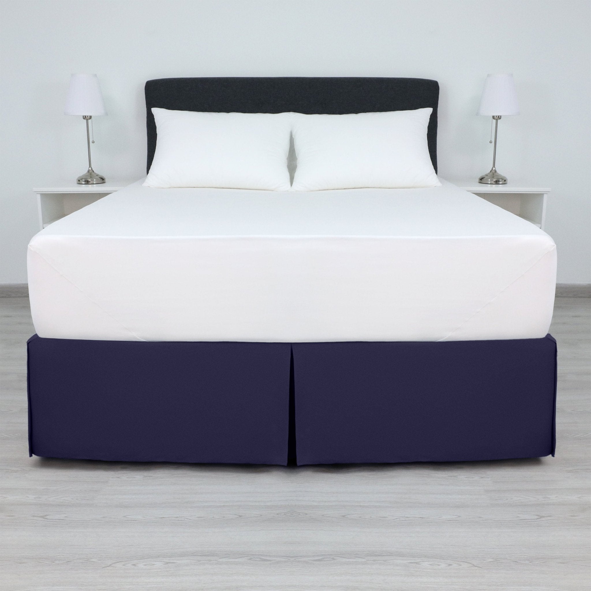 Martex Inverted Pleat Solid Bed Skirt