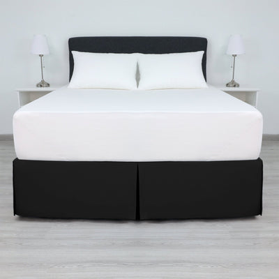 Martex Inverted Pleat Solid Bed Skirt