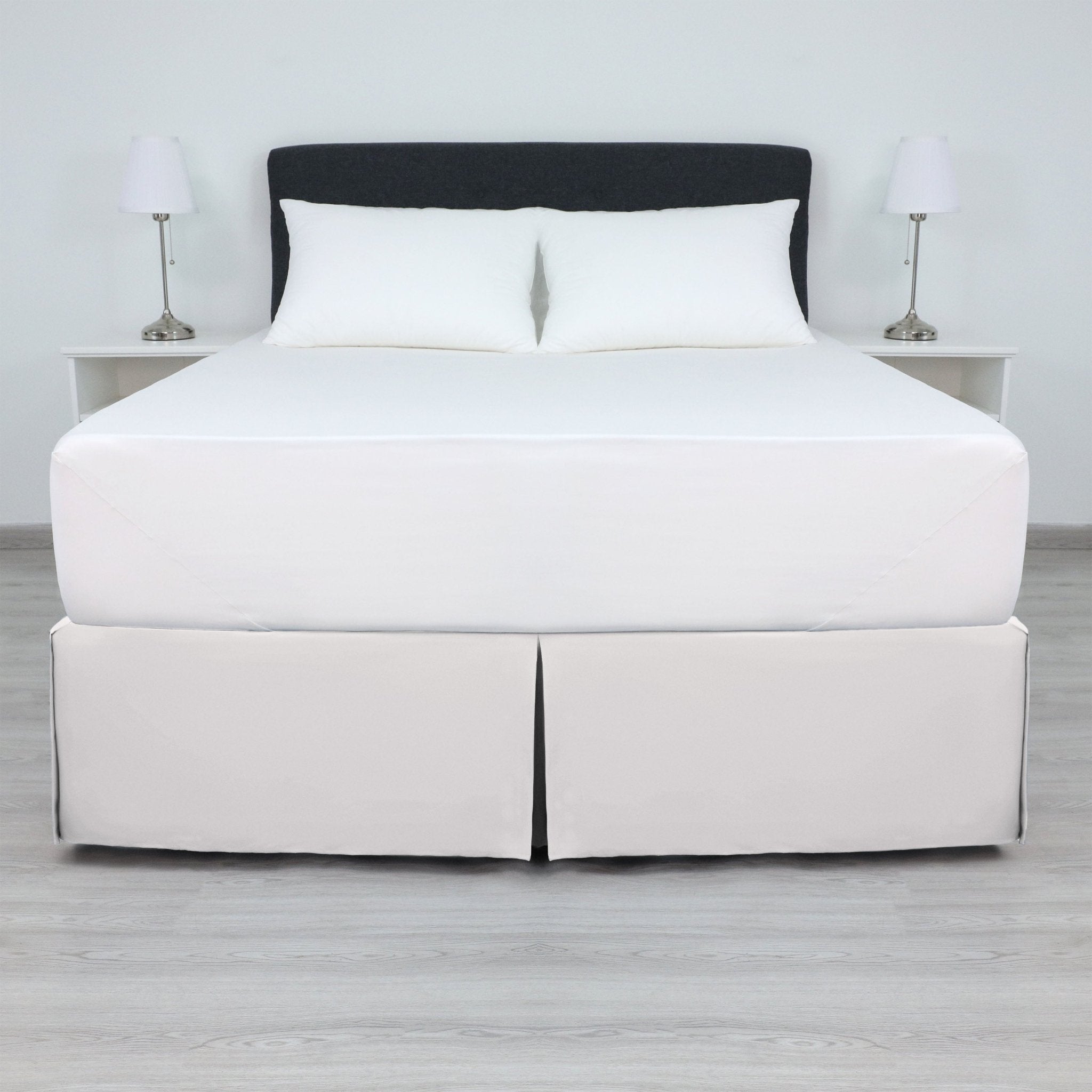 Martex Inverted Pleat Solid Bed Skirt