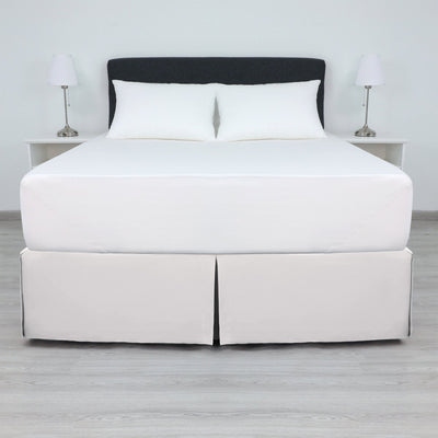 Martex Inverted Pleat Solid Bed Skirt