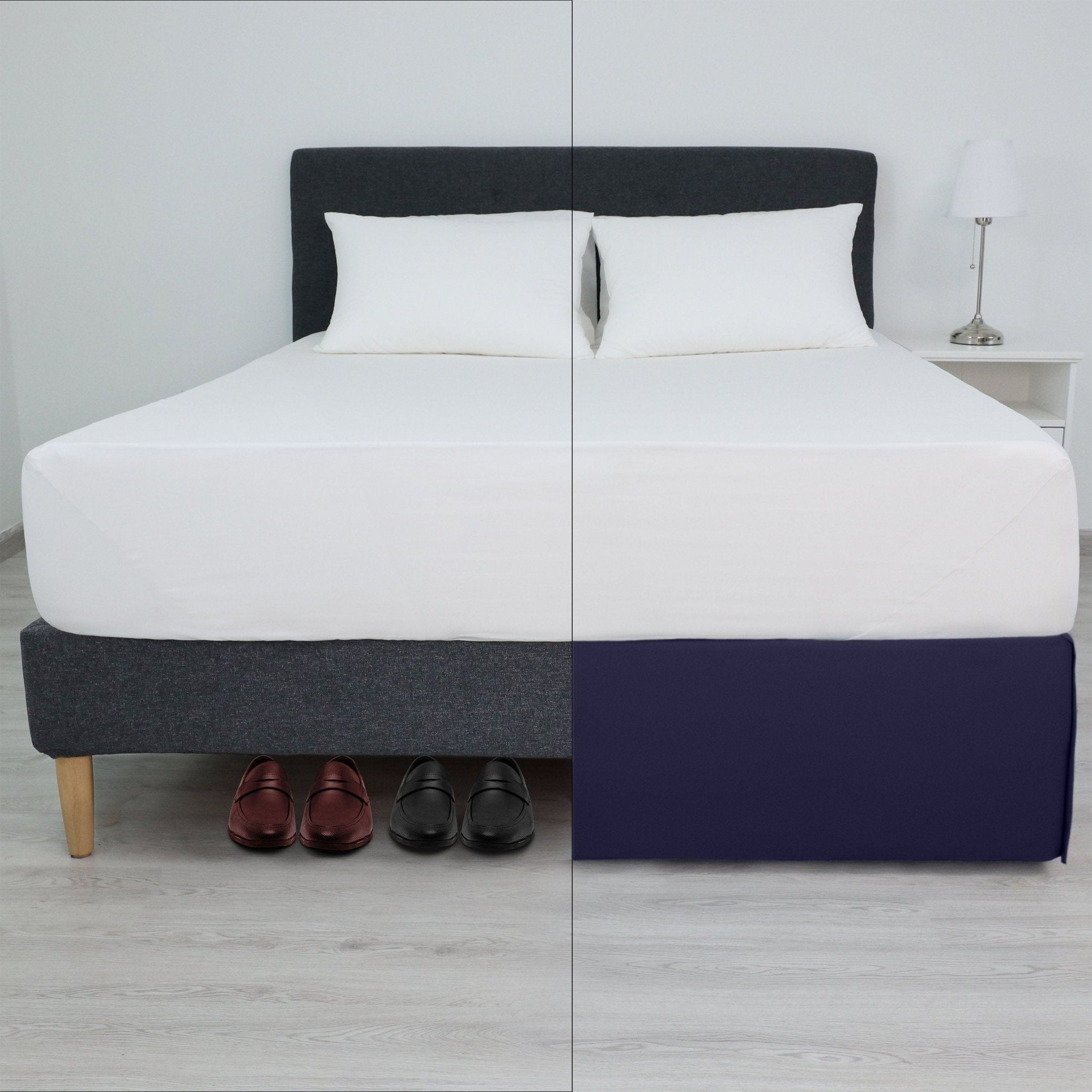 Martex Inverted Pleat Solid Bed Skirt
