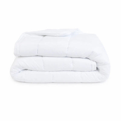 Martex Quilted Breathable Plush White Mattress Pad
