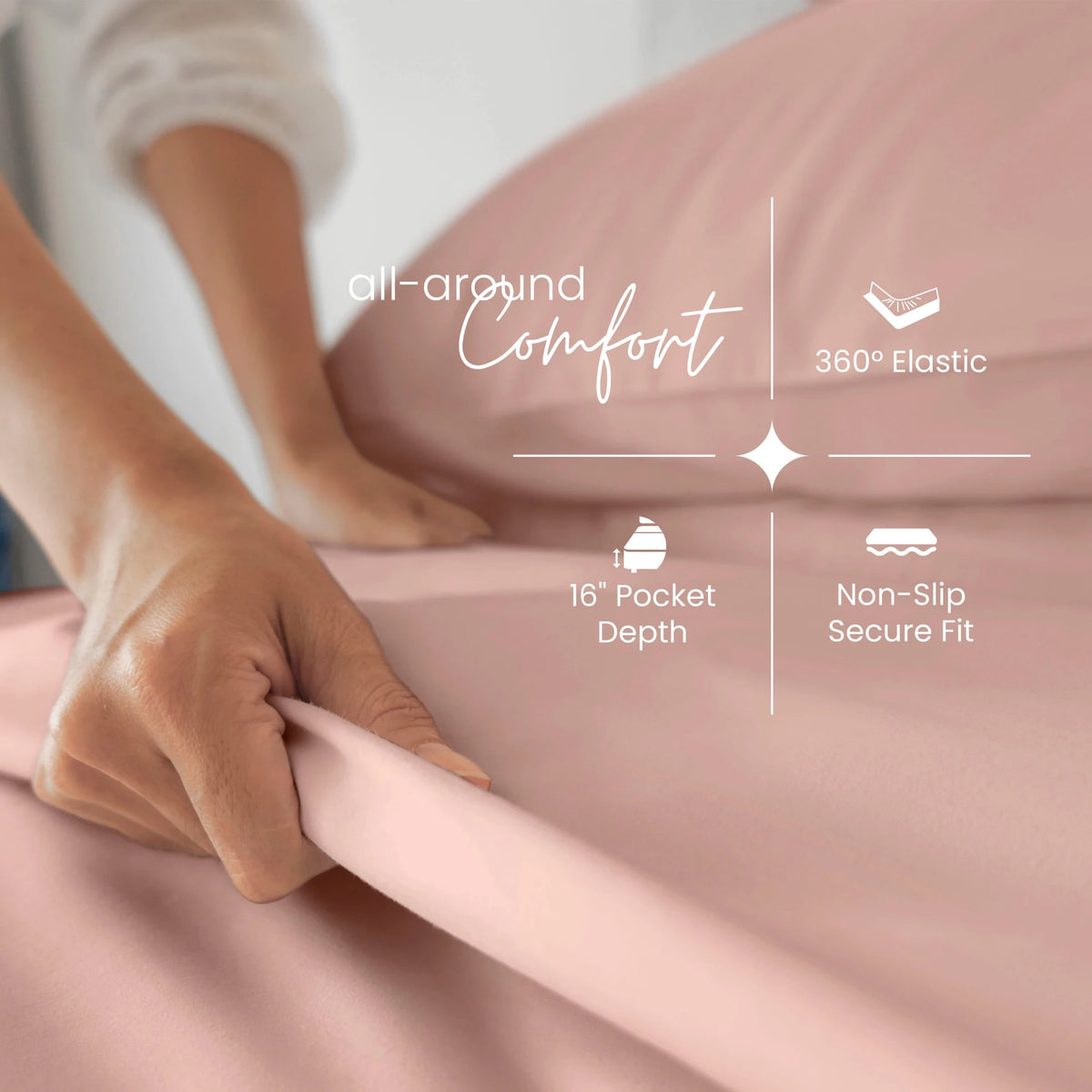 Martex Restore 300 Thread Count Tencel Blend Sheet Set