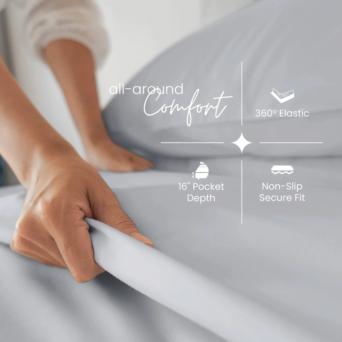Martex Restore 300 Thread Count Tencel Blend Sheet Set