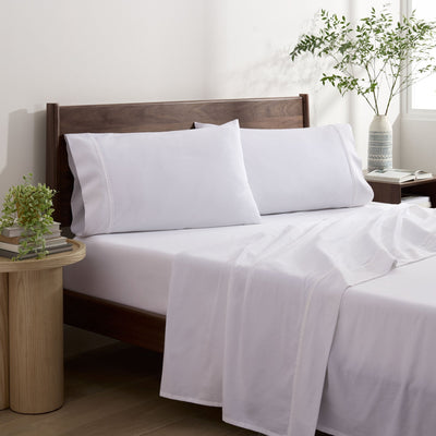 Martex Restore 300 Thread Count Tencel Blend Solid Sheet Set