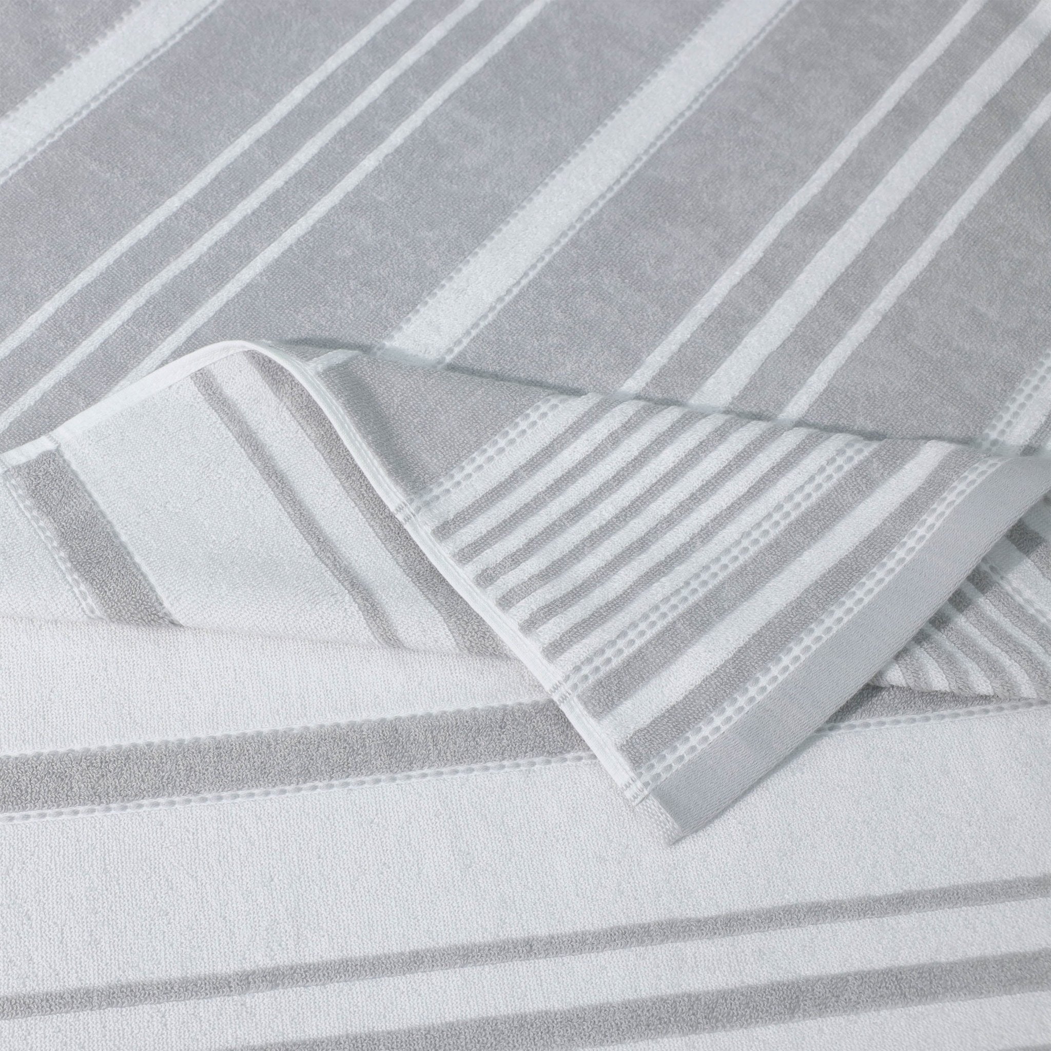 Martex Restore Batten Stripe Tencel Blend Towel