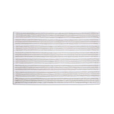 Martex Restore Contrast Stripe 100% Cotton Soft Bath Rug