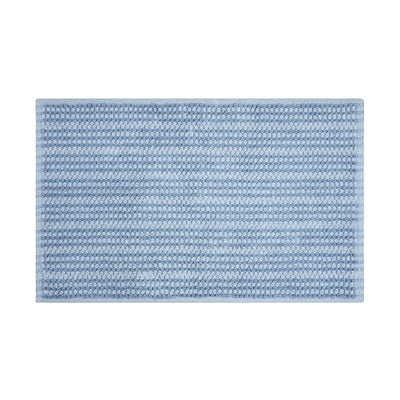A rectangular bath rug, shown flat against a solid white background.