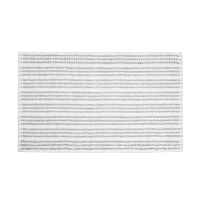Martex Restore Contrast Stripe 100% Cotton Soft Bath Rug