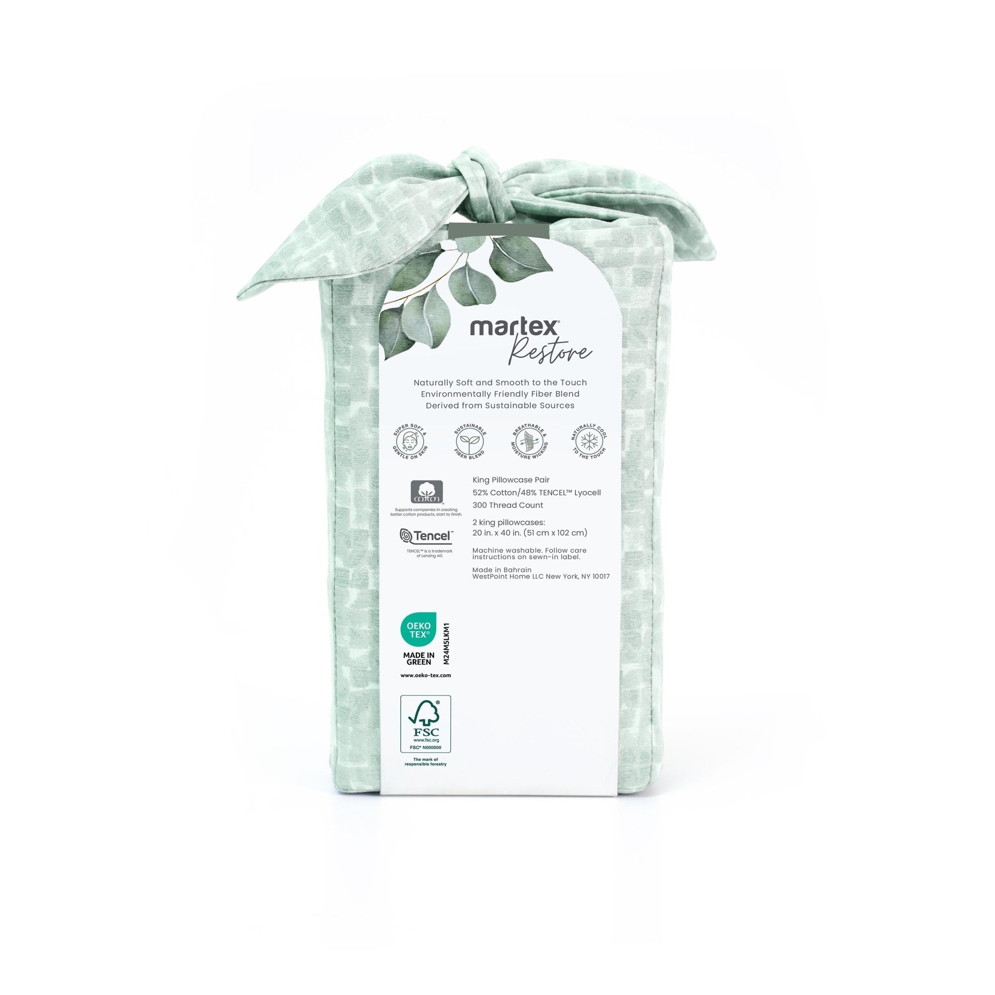 Martex Restore Echo 300 Thread Count Sheet Set