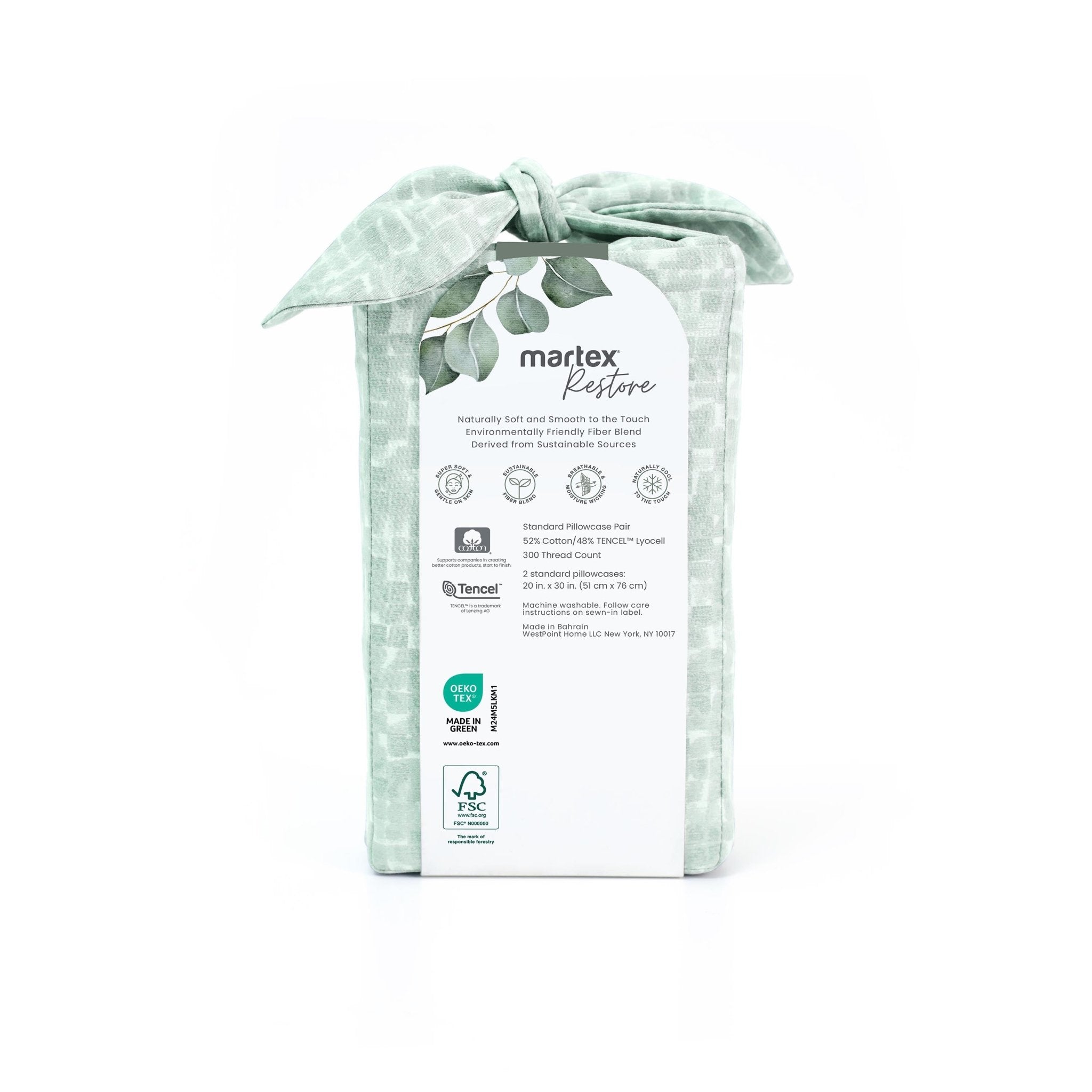 Martex Restore Echo 300 Thread Count Sheet Set