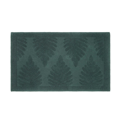 Martex Restore Fern Ogee 100% Cotton Jacquard Bath Rug