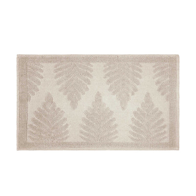 Martex Restore Fern Ogee 100% Cotton Jacquard Bath Rug