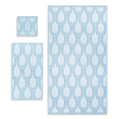 Martex Restore Fern Ogee Tencel Blend Towel