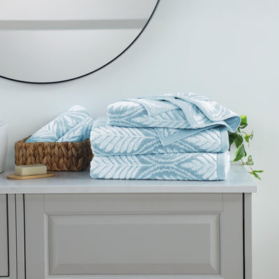 Martex Restore Fern Ogee Tencel Blend Towel