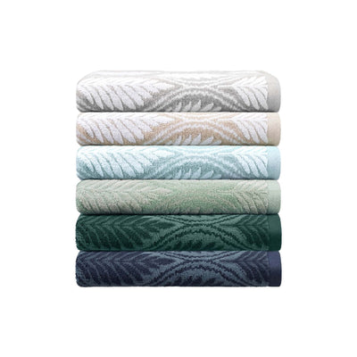 Martex Restore Fern Ogee Tencel Blend Towel