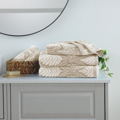 Martex Restore Fern Ogee Tencel Blend Towel