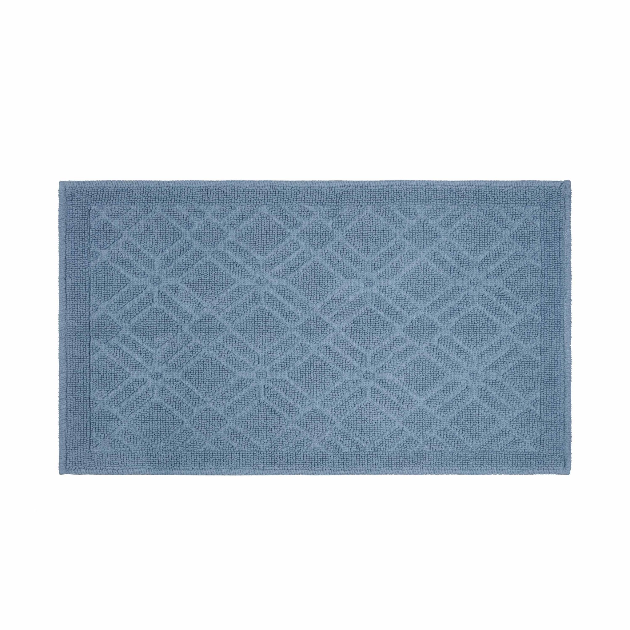 Martex Restore Geo 100% Cotton Soft Non-Skid Bath Rug