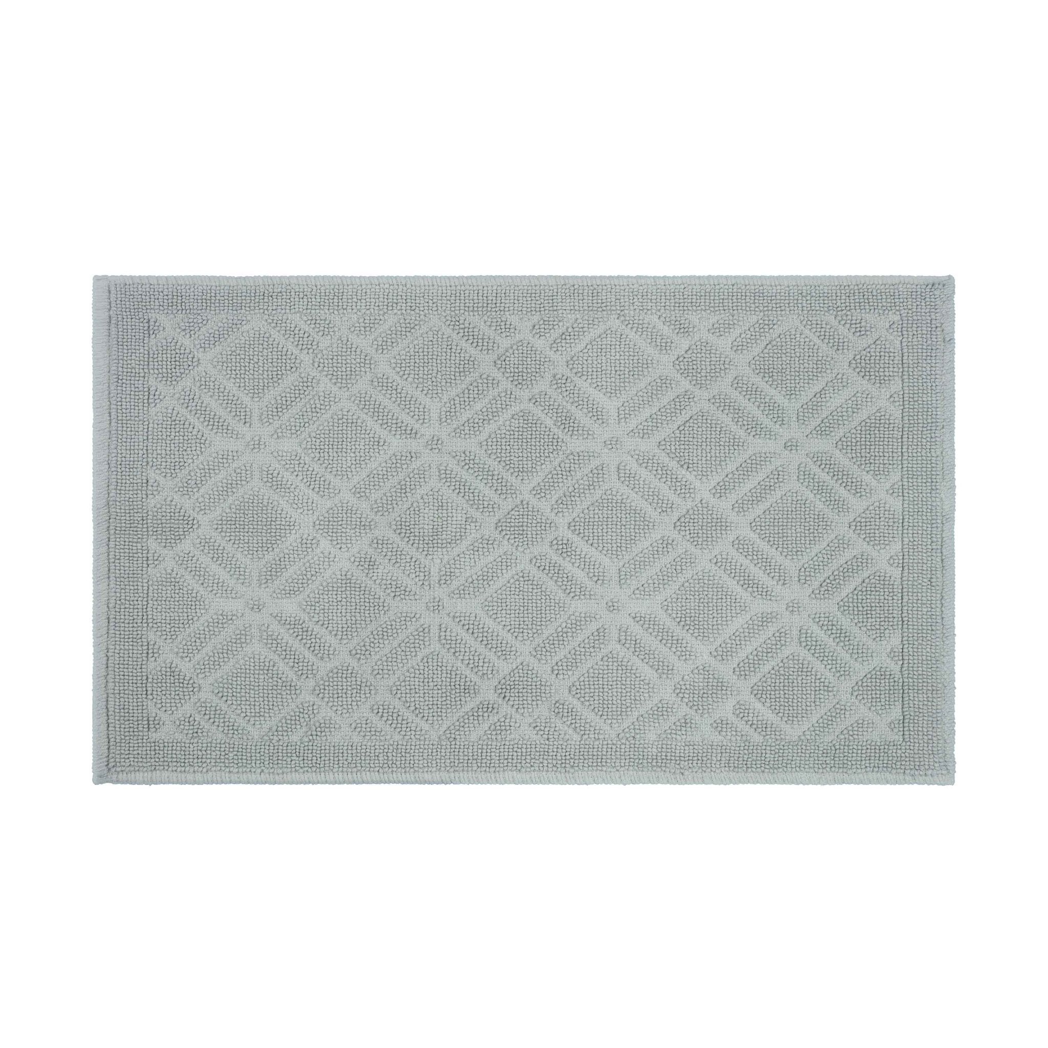 Martex Restore Geo 100% Cotton Soft Non-Skid Bath Rug