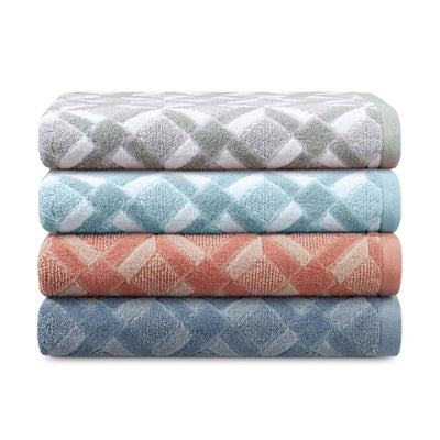 Martex Restore Geo Tencel Blend Ultra Soft Geo Towel