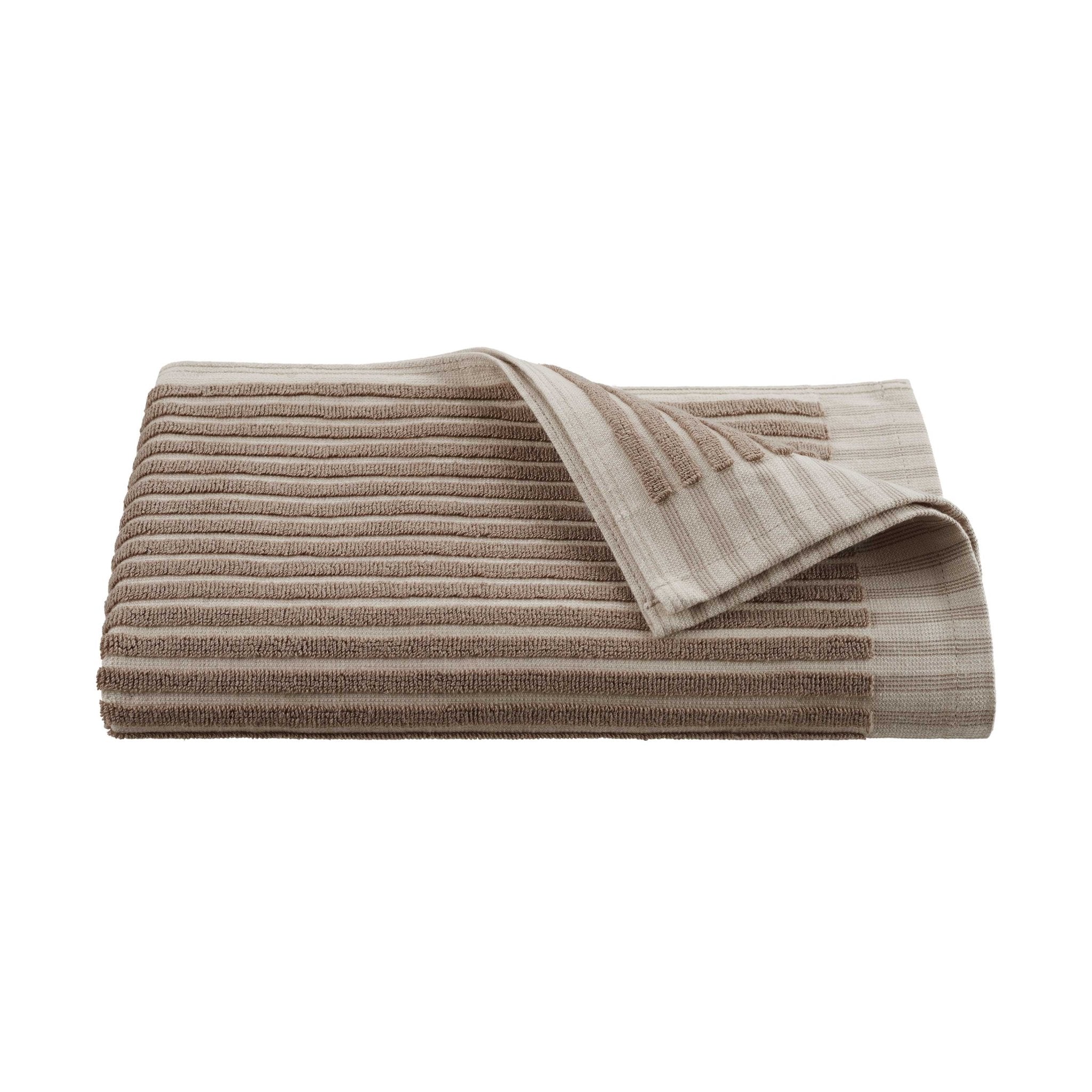 Martex Restore Sculpted Stripe Tencel Blend Ultra Soft Towel