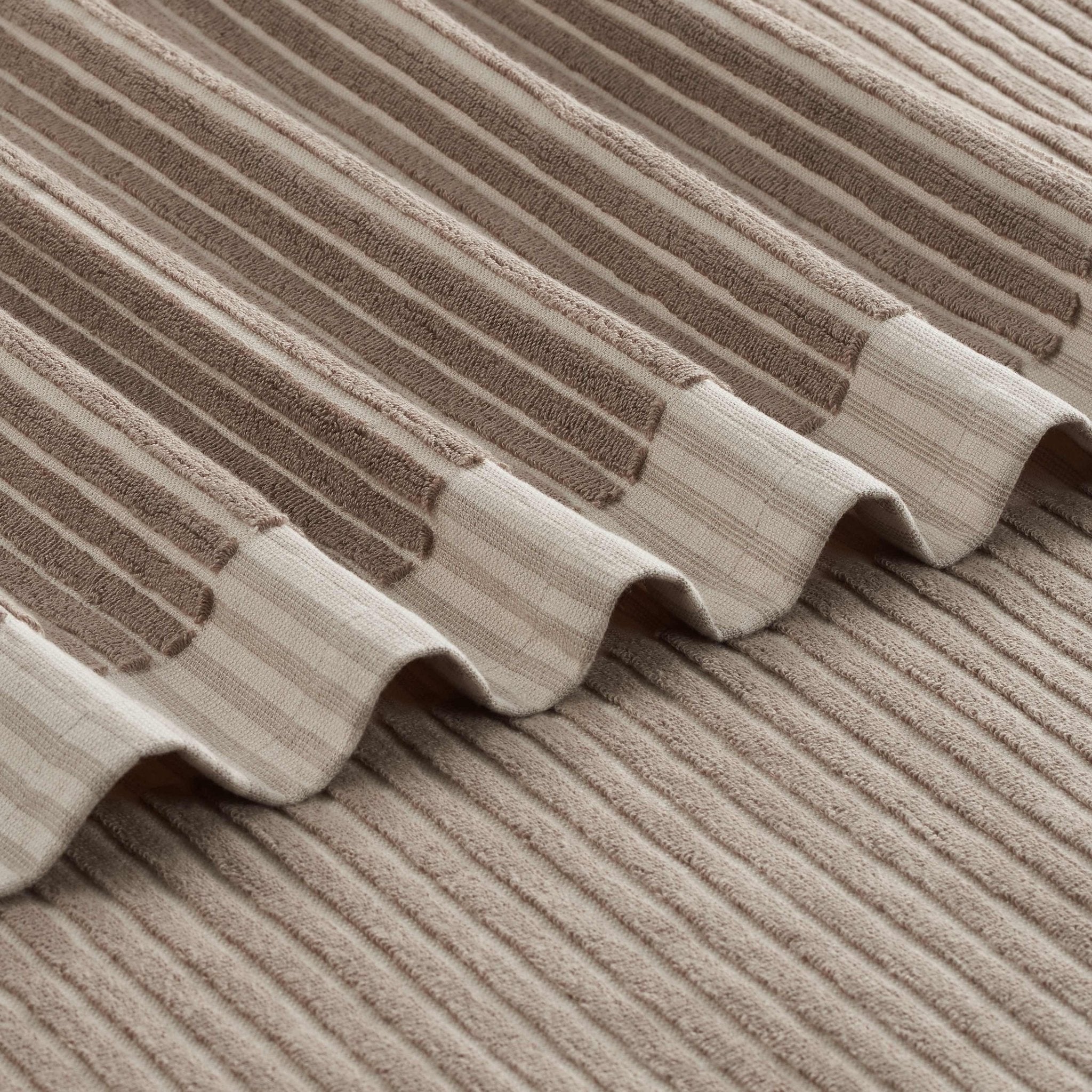 Martex Restore Sculpted Stripe Tencel Blend Ultra Soft Towel