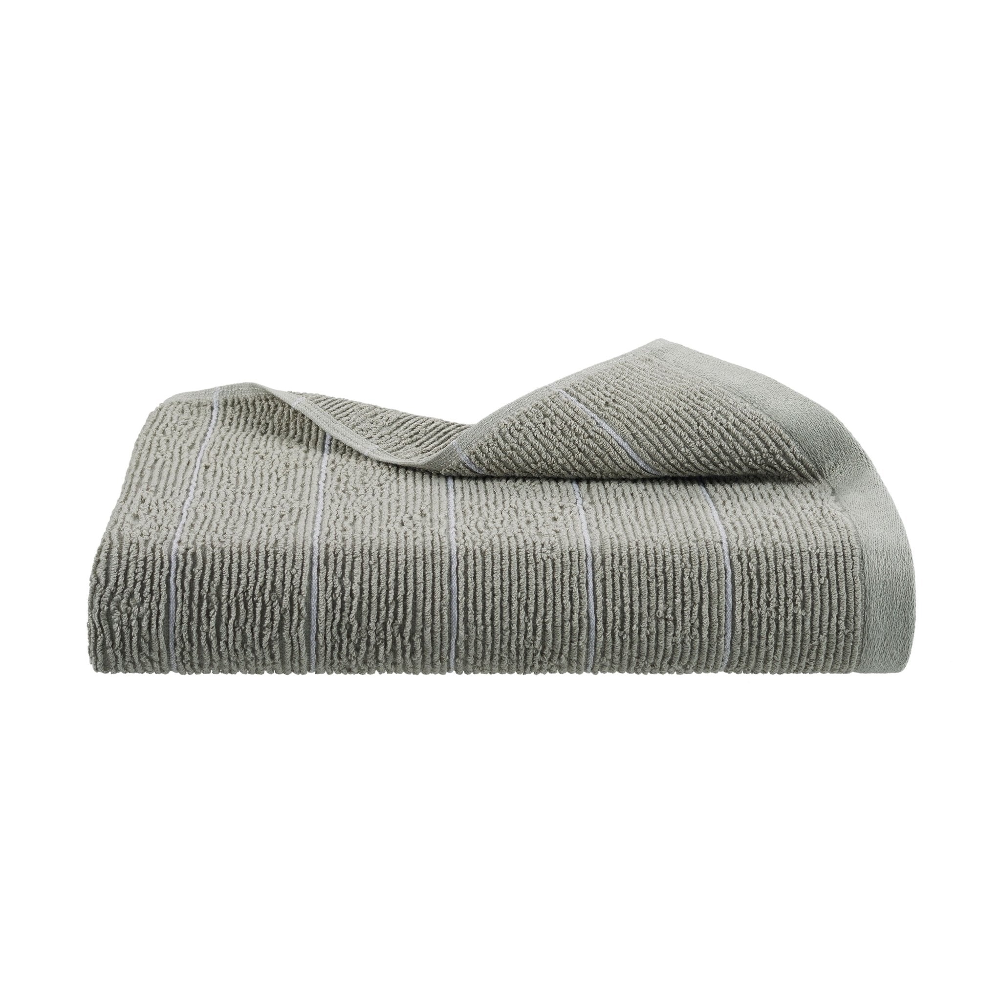 Martex Restore Slub Stripe Tencel Blend Ultra Soft Towel