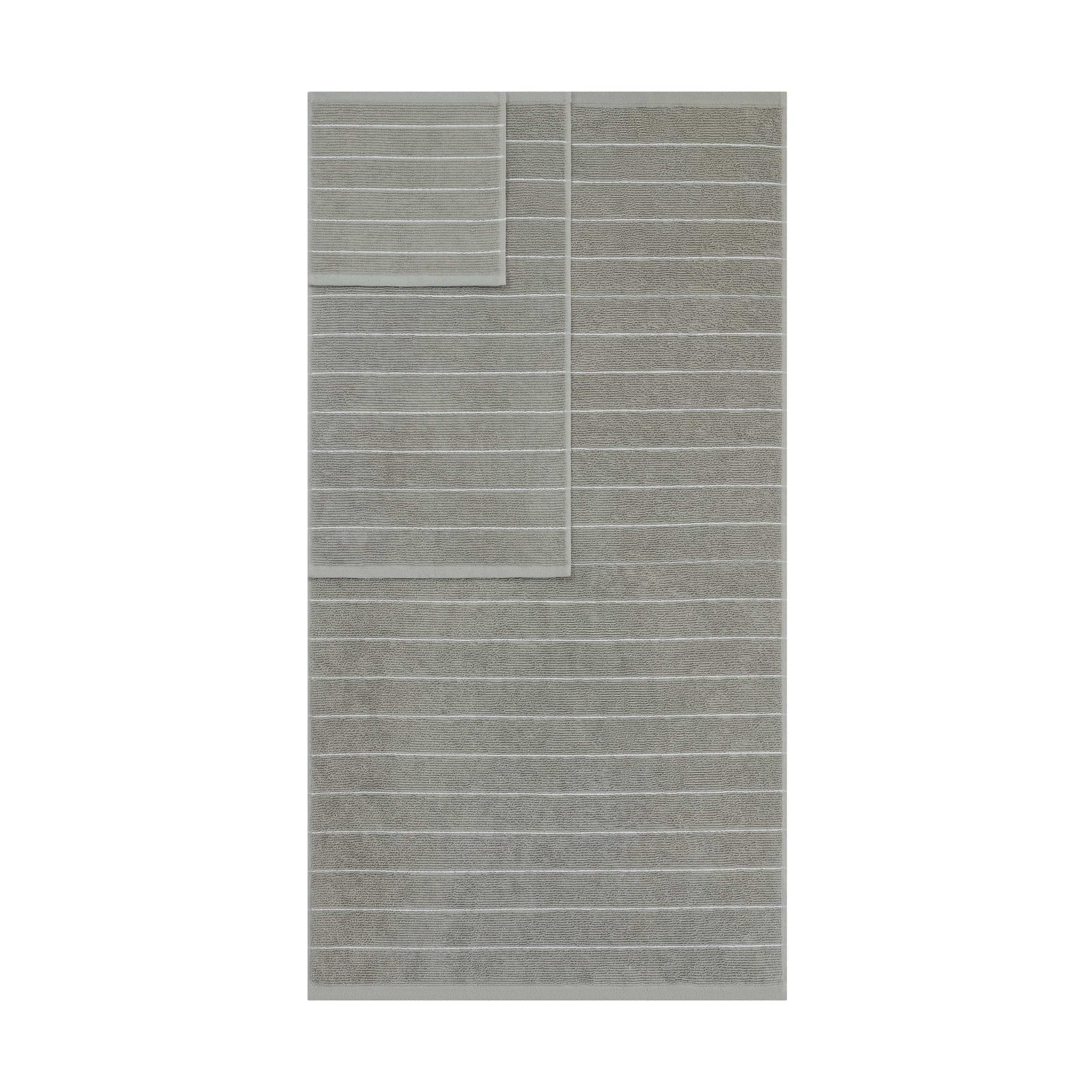 Martex Restore Slub Stripe Tencel Blend Ultra Soft Towel