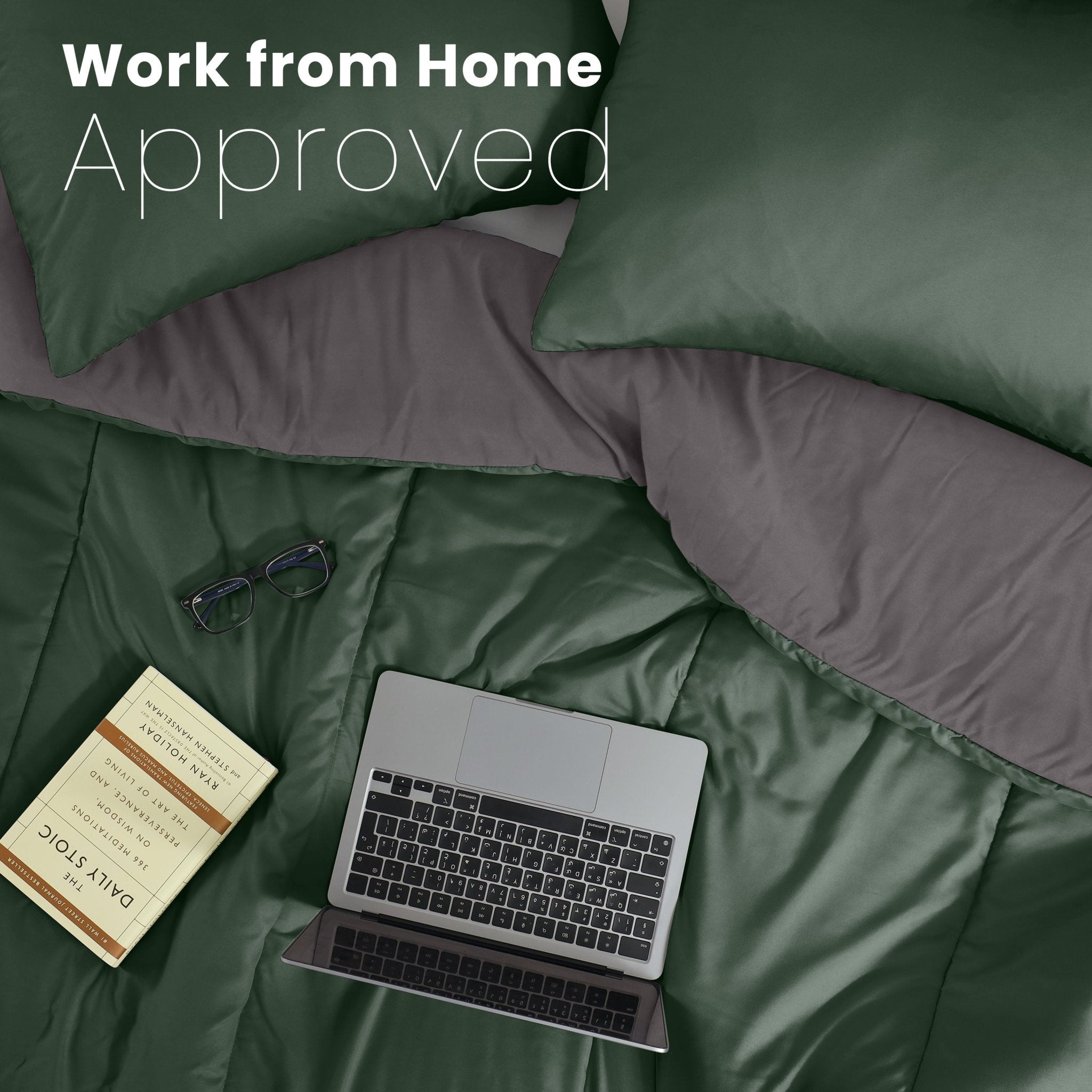 Martex Reversible Soft Brushed Comforter Set