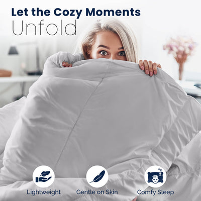 Martex Reversible Soft Brushed Comforter Set